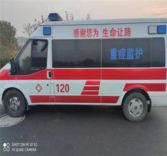 天门救护车出租服务案例3